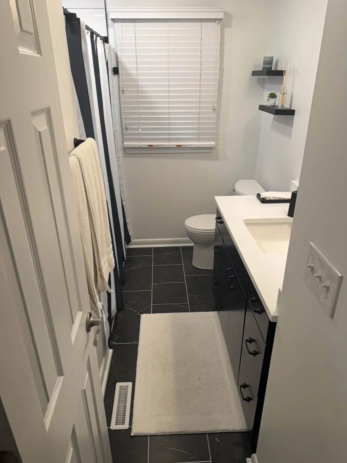 Bathroom renovation — after