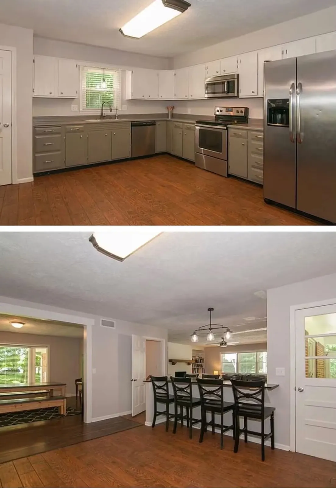 Kitchen Renovation / Flooring — before